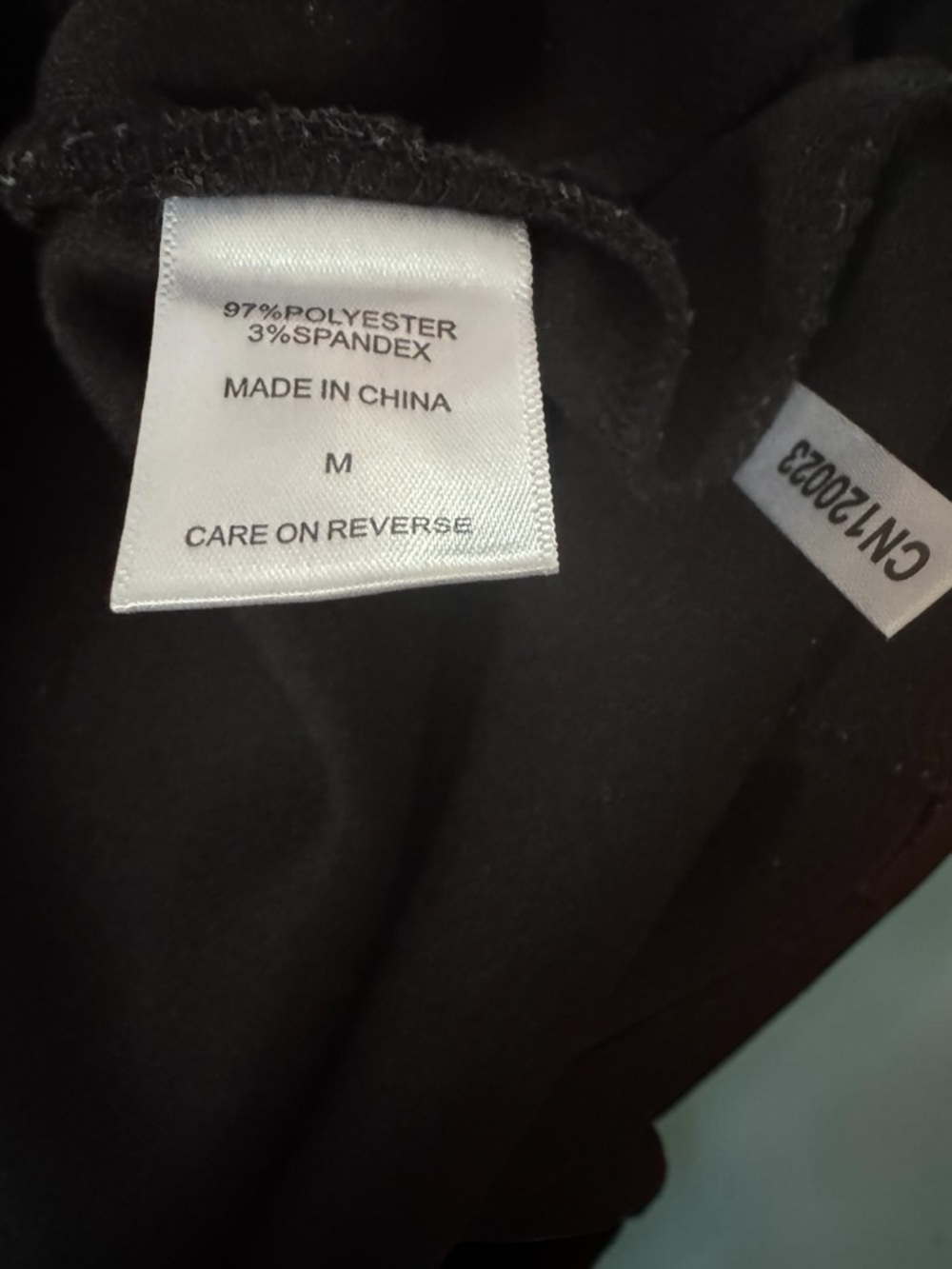 NY & Company/Gabriella Union White/Black Colorblock Shirt Dress- Size Medium - Picture 8 of 12